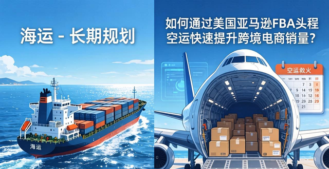 如何通过美国亚马逊FBA头程空运快速提升跨境电商销量？