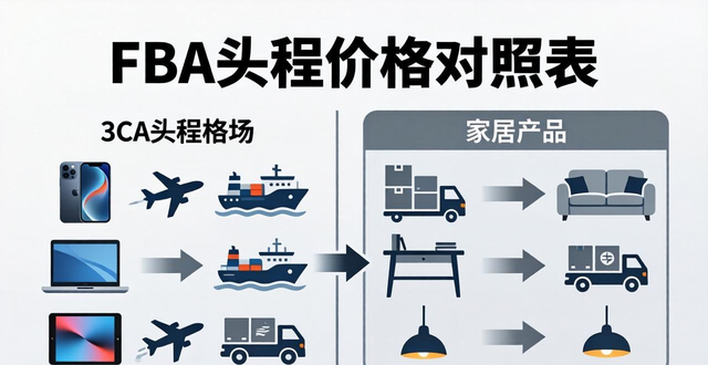 FBA头程价格对照表-3C、家居、带电产品分别该选哪种方式最省时省钱?_FBA头程价格对照表-3C、家居、带电产品分别该选哪种方式最省时省钱?_