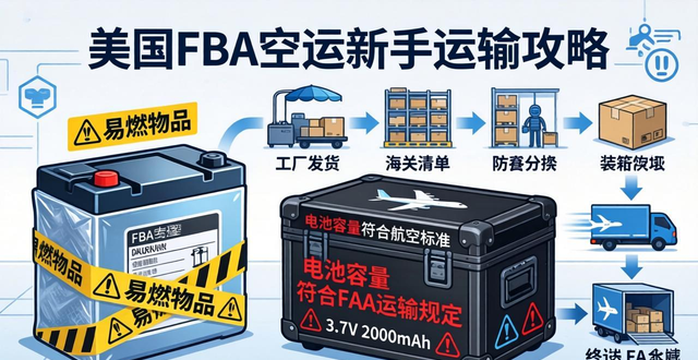 美国FBA空运常见问题解答-新手卖家必看的运输攻略