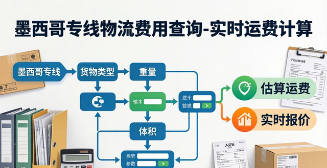 墨西哥专线物流费用查询-实时运费计算