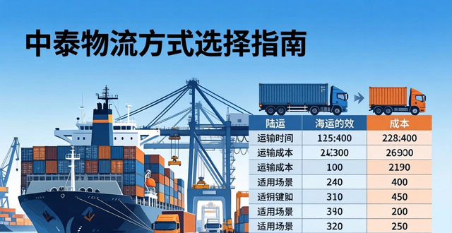 中泰物流方式选择指南-全面解析物流方案选择技巧
