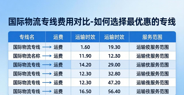 国际专线物流计费方式__国际物流专线是什么意思