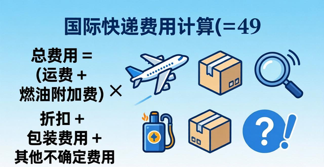 国际快递费用怎么收？举例说明