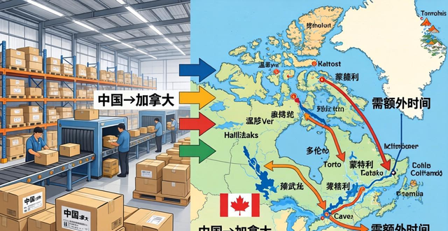 中国快递到加拿大要几天？(中国寄快递到加拿大时效)