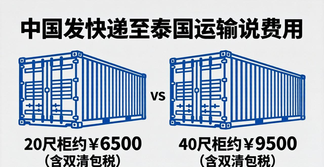 中国发快递去泰国多少钱？泰国物流费用详解