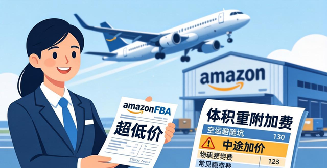 美国亚马逊FBA头程空运价格趋势：掌握物流费用避坑指南