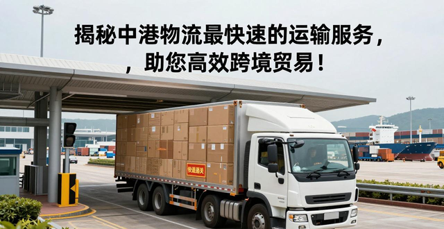 揭秘中港物流最快速的运输服务，助您高效跨境贸易！