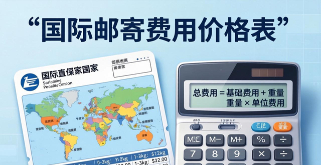 邮寄国外怎么收费标准(国际邮寄费用价格表)