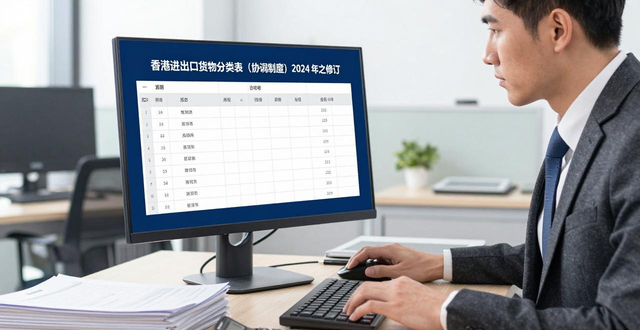 有关香港进出口货物分类表（协调制度）2024 年之修订