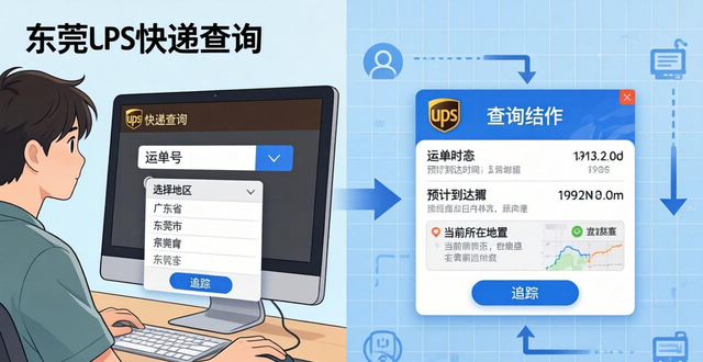 东莞UPS快递查询-运单和包裹跟踪