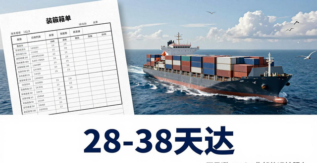 荷兰海运_28-38 天达_亚马逊 FBA / 工业部件海运服务
