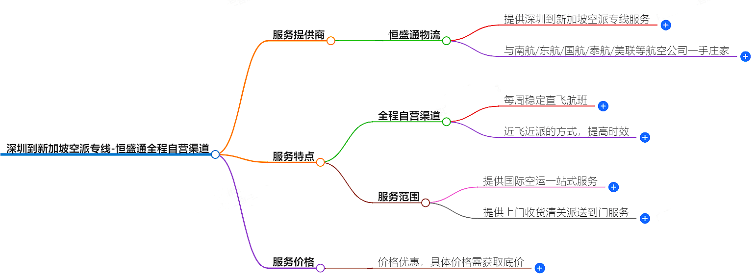 深圳到新加坡空派专线-全程自营渠道