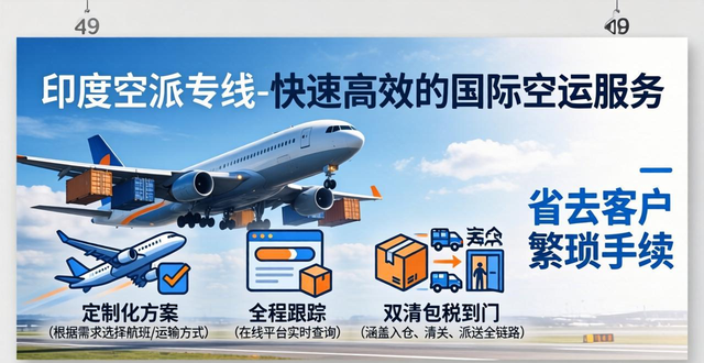 印度空派专线-快速高效的国际空运服务